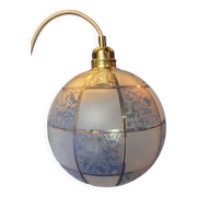 Vintage 60s portable pendant lamps from France - newly electrified