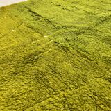 Green mrirt wool carpet - 210 x 310cm