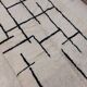 Handmade wool Berber rug 260x148cm