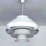Large Scandinavian pendant light, 70s
