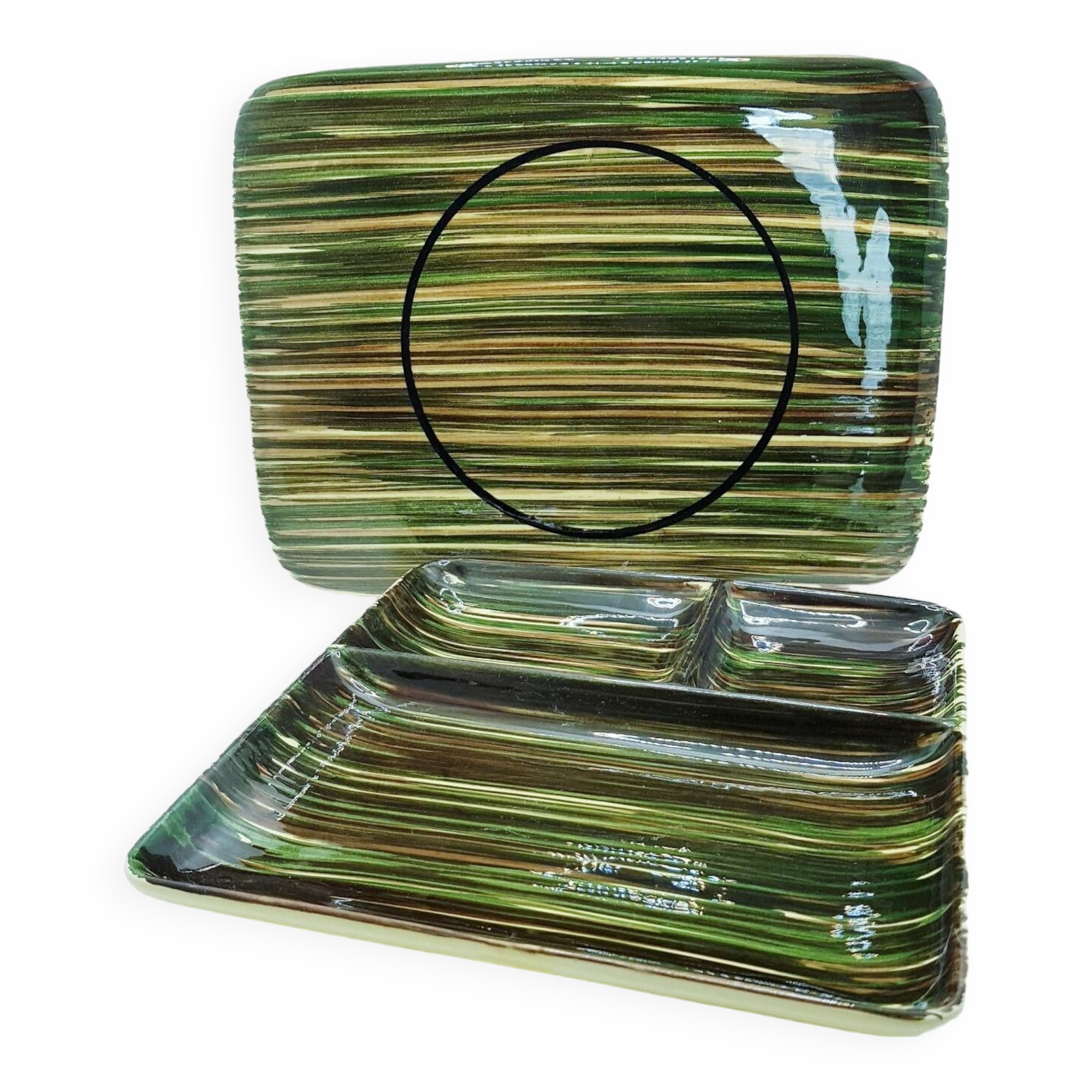 Assiettes de service de fromage St Clément