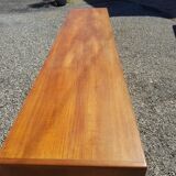 Scandinavian teak row 4 sliding doors - 60s