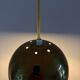 Set of 2 vintage Danish brass design pendant - Louis Poulsen Topan style