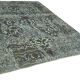 Handmade turkish unique 1980s 270 cm x 370 cm grey wool carpet