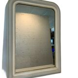 Mirror Louis Philippe patinated in gray XX century