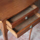 Vintage bedside table, bedside table with 2 drawers, side table, Louis XV.