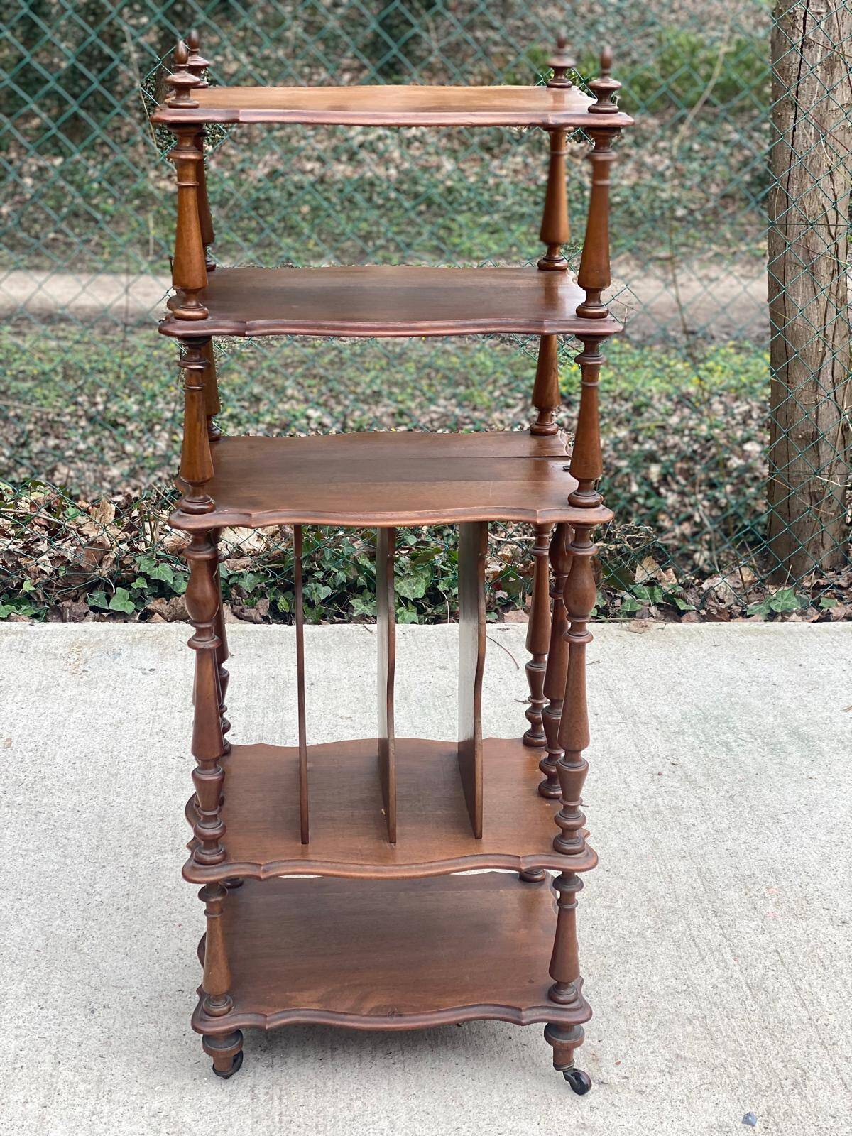 Large music rack, scores, early 20th century, Napoleon III