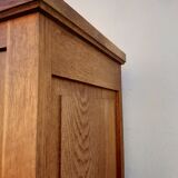 Ancient parisian oak library