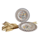 Pair of Rouen earthenware plates