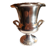 silver-plated champagne bucket