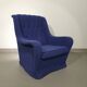 Graceful arm chair / wool bouclé / 70's