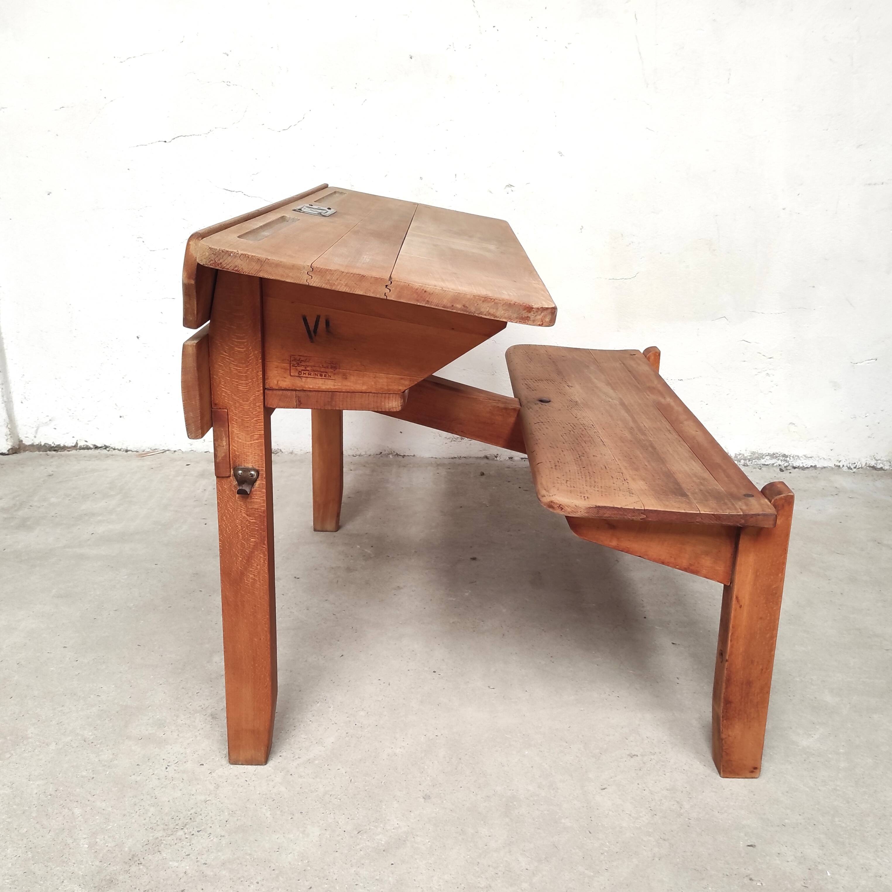 Old school desk, 1940