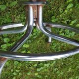 Fasem chair design Henri Liber, mustard color