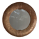 Sculptural hammered copper mirror attributed to Angelo Bragalini