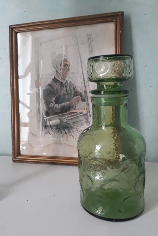 Vintage bottle jar