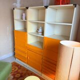 Set of 3 "Space Age" Storage Columns - 1970 Design