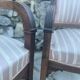 Paire de fauteuils français en Acajou d’époque restauration