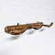 Art Deco Coat Rack in Turned Wood
