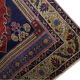 Vintage Turkish Wool Red Area Rug- 122x210cm