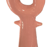 Vintage ceramic candlestick vase