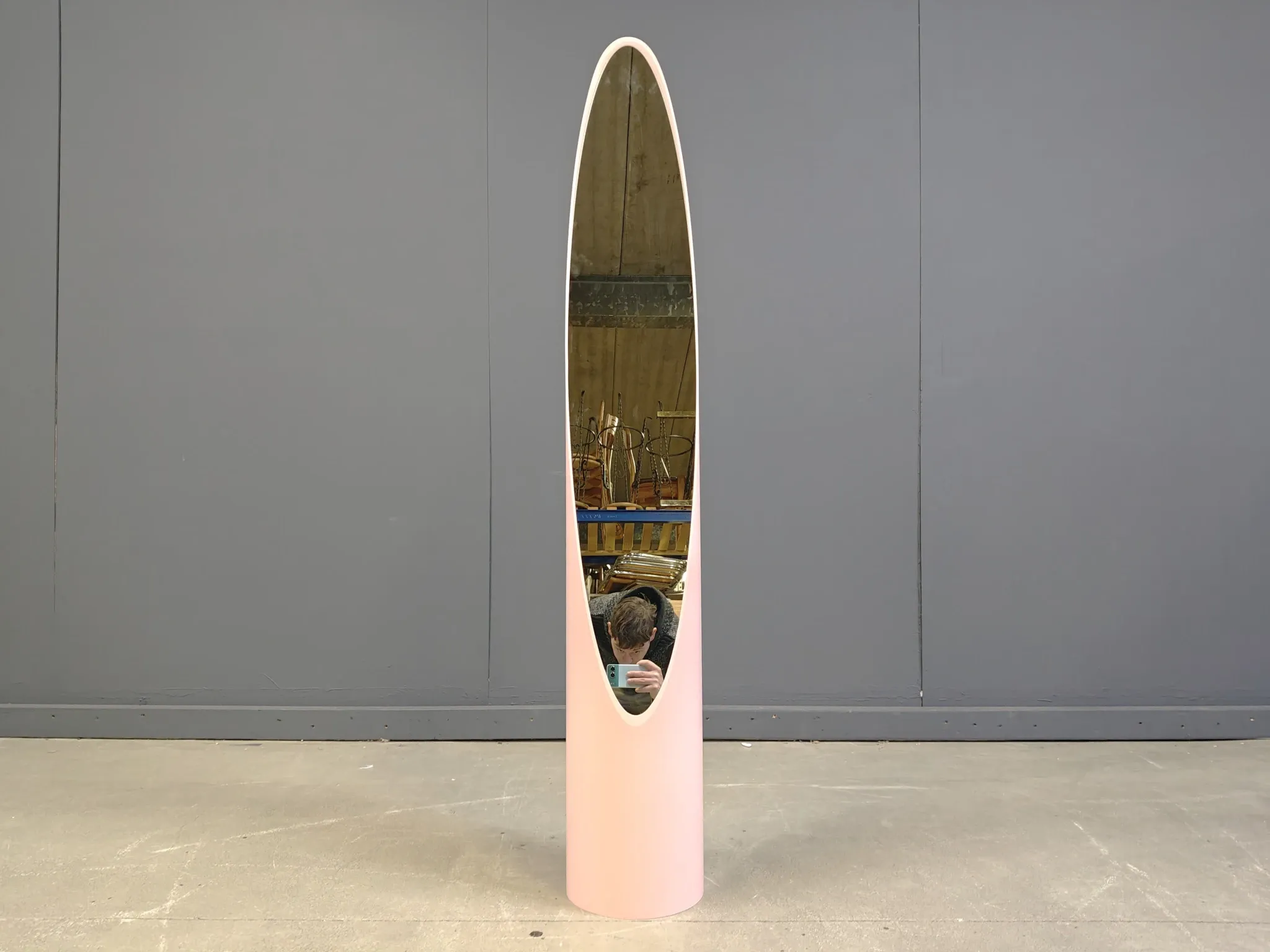 Unghia mirror by Rodolfo Bonetto, Italy 1970s