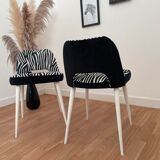 Duo of restored chairs