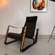 Leather and Steel Lounge Chair "Cité" by Jean Prouvé for Vitra, 2002