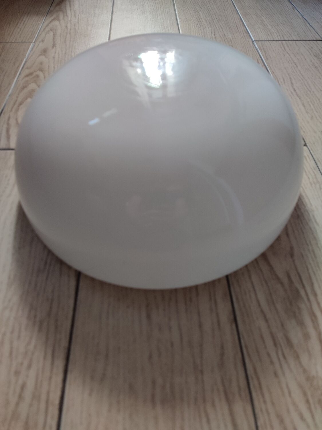 Opaline ceiling lamp