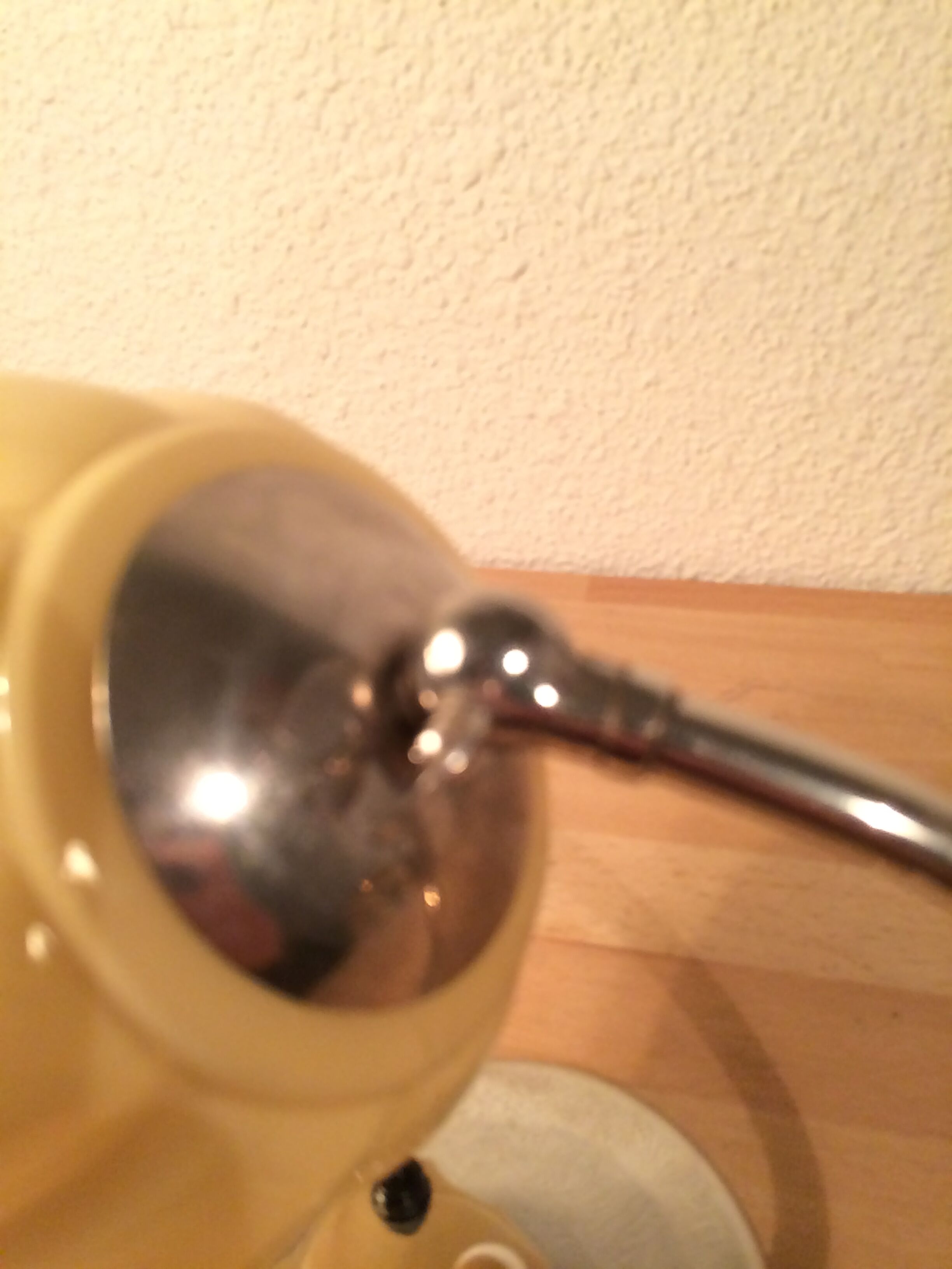 Art deco lamp molded glass and chrome, wall lamp 30s