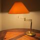 Italian multi-adjustable brass table lamp by Relux Milano, 1970s