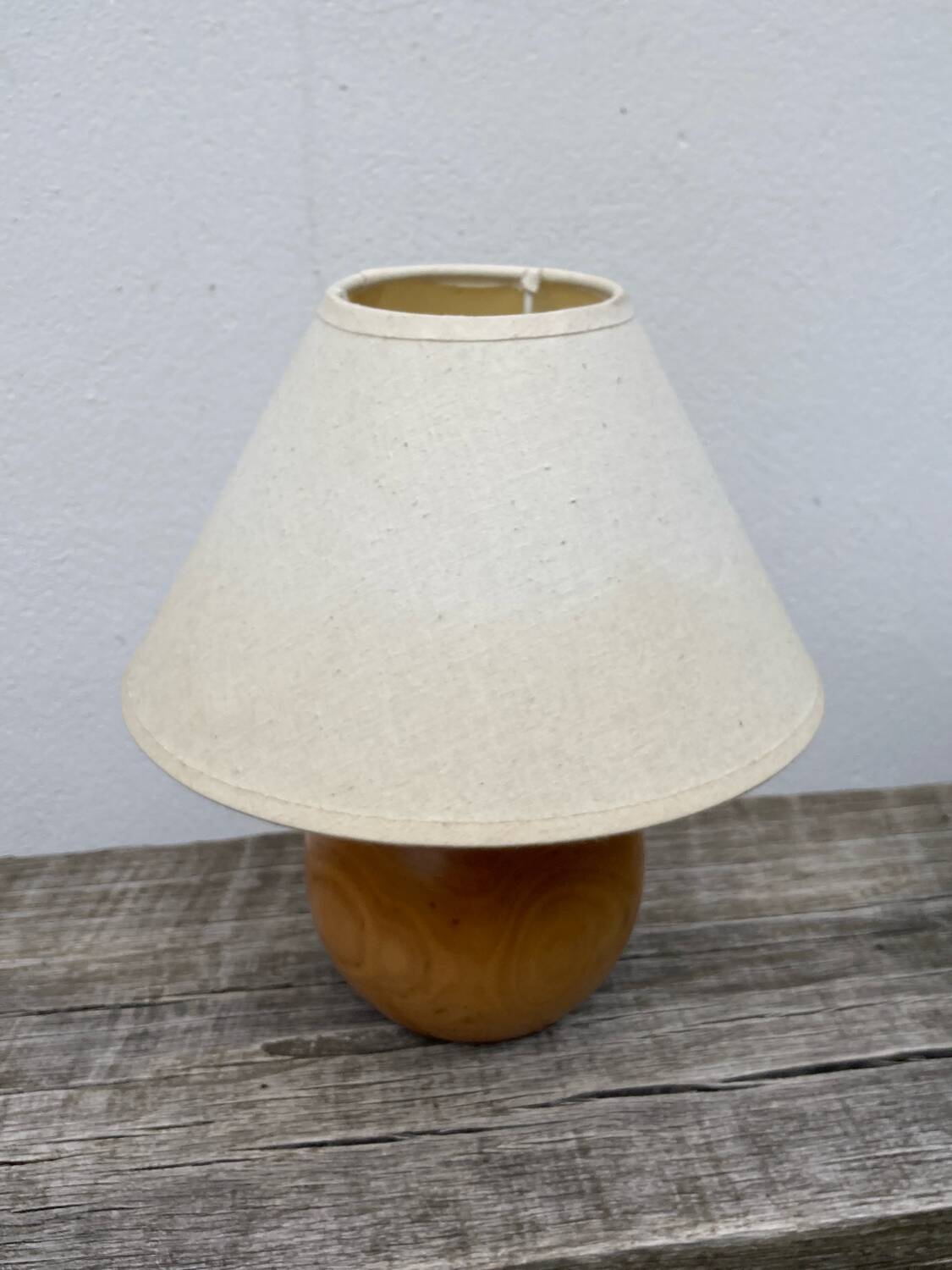 Wooden ball lamp 1990