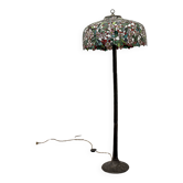 Large Tiffany floor lamp Art Deco