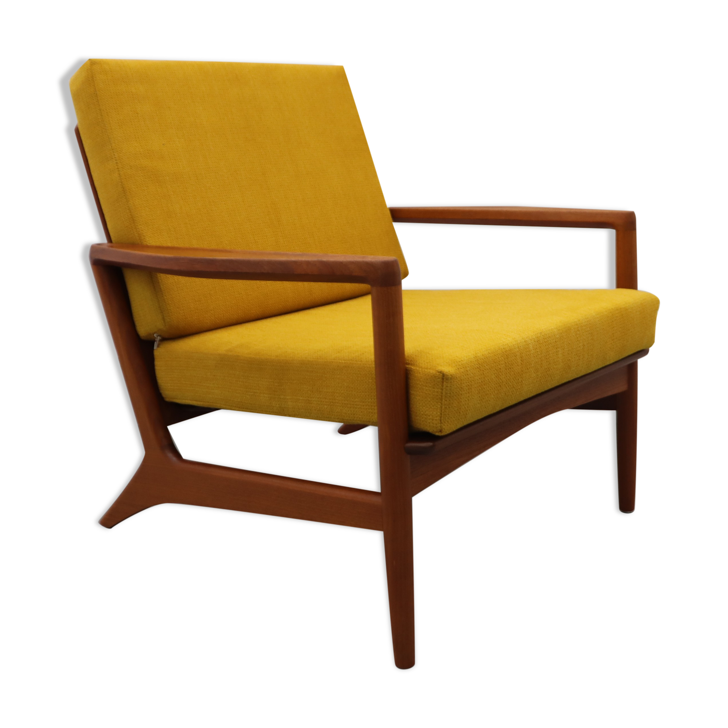 Vintage Danish Design Teak Lounge Chair, 1970s