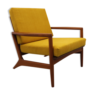 Fauteuil danois en teck années 1970