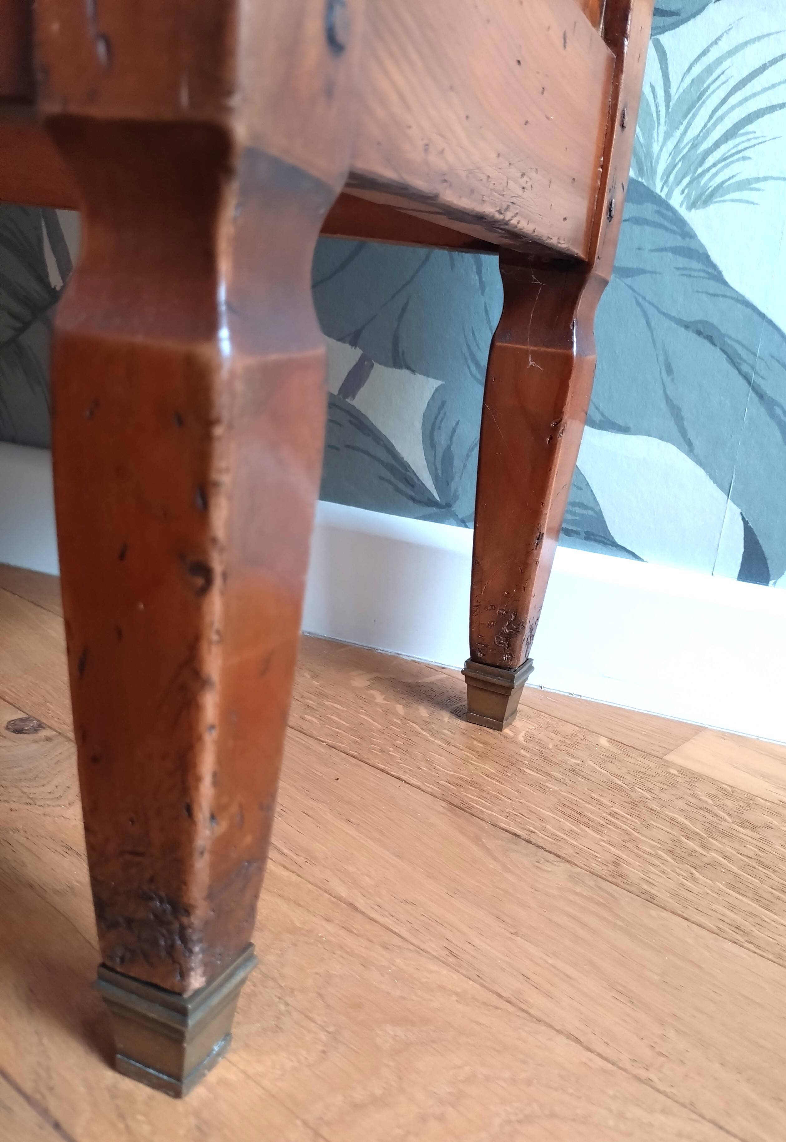 Small beech bookshelf