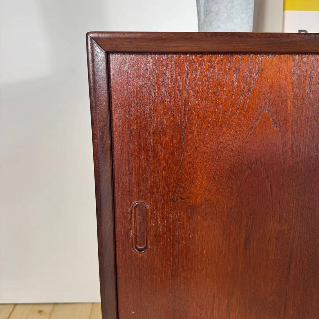 Teak sideboard with drawers – vintage Scandinavian design