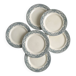lot de 6 assiettes anciennes