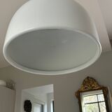2 metal pendant lights - Sweden 70s/80s