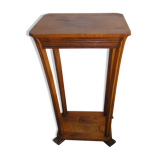 Sofa end table with 2 trays