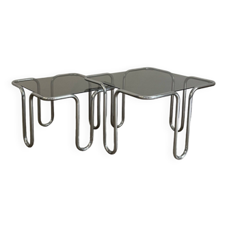 Ezio Didone nesting tables, circa 1970