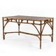 Vintage bamboo dining set in Chippendale style, Italy, year