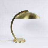 Lampe de bureau Bauhaus, Art Déco en laiton, de Egon Hillebrand, 1930-40