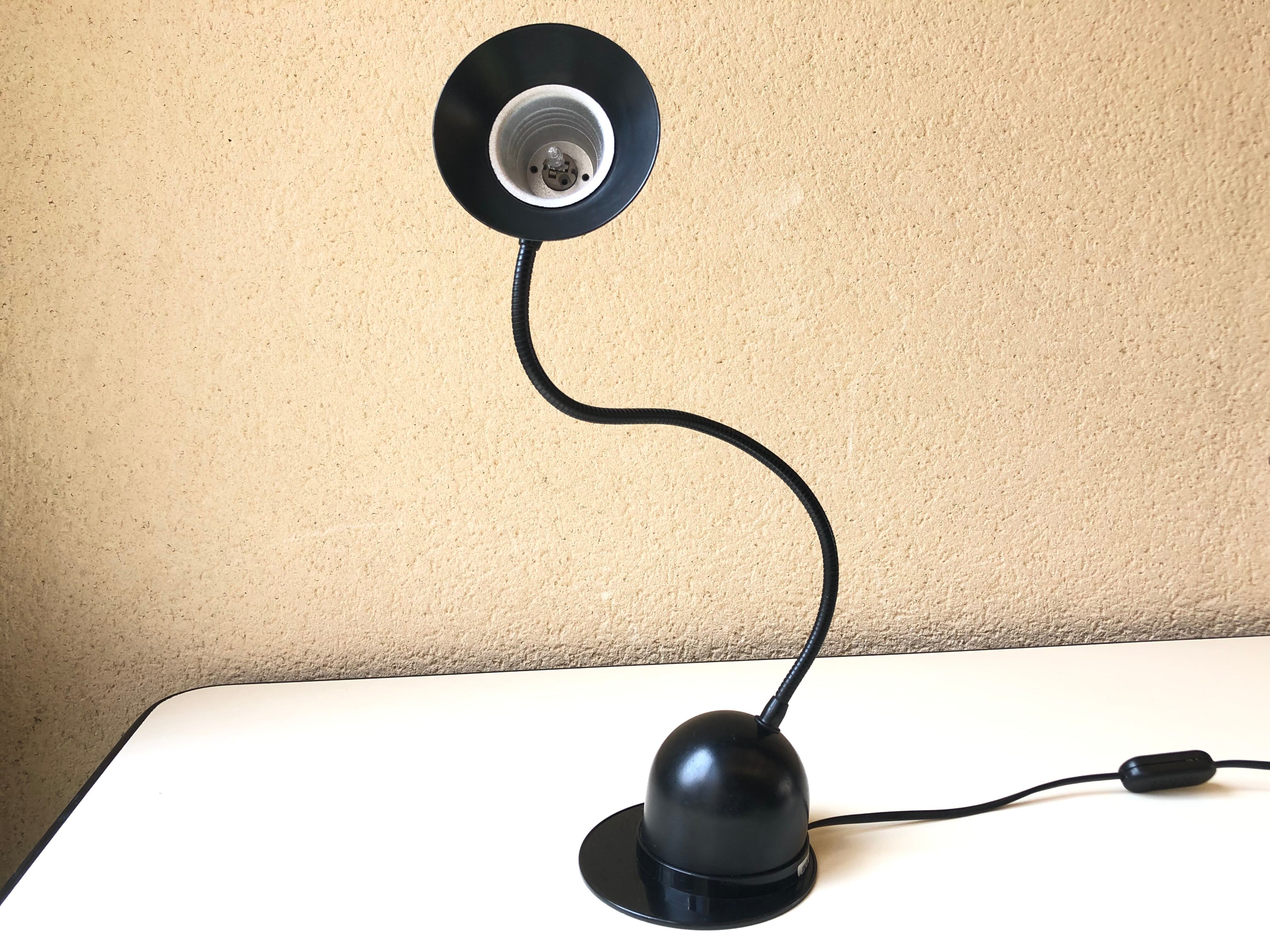 Lampe de bureau Stilplast design Italien vintage 80