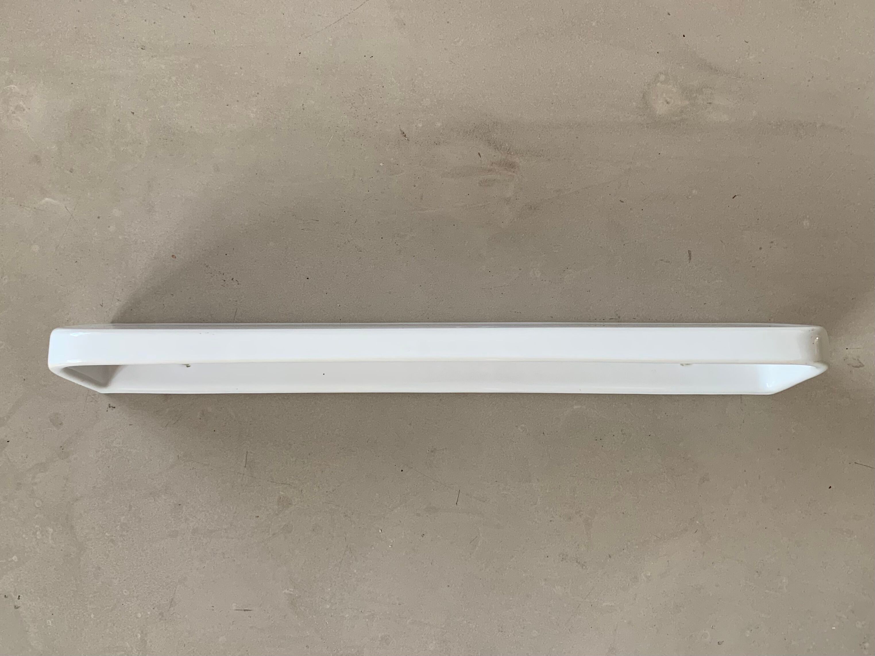 Antique bathroom shelf