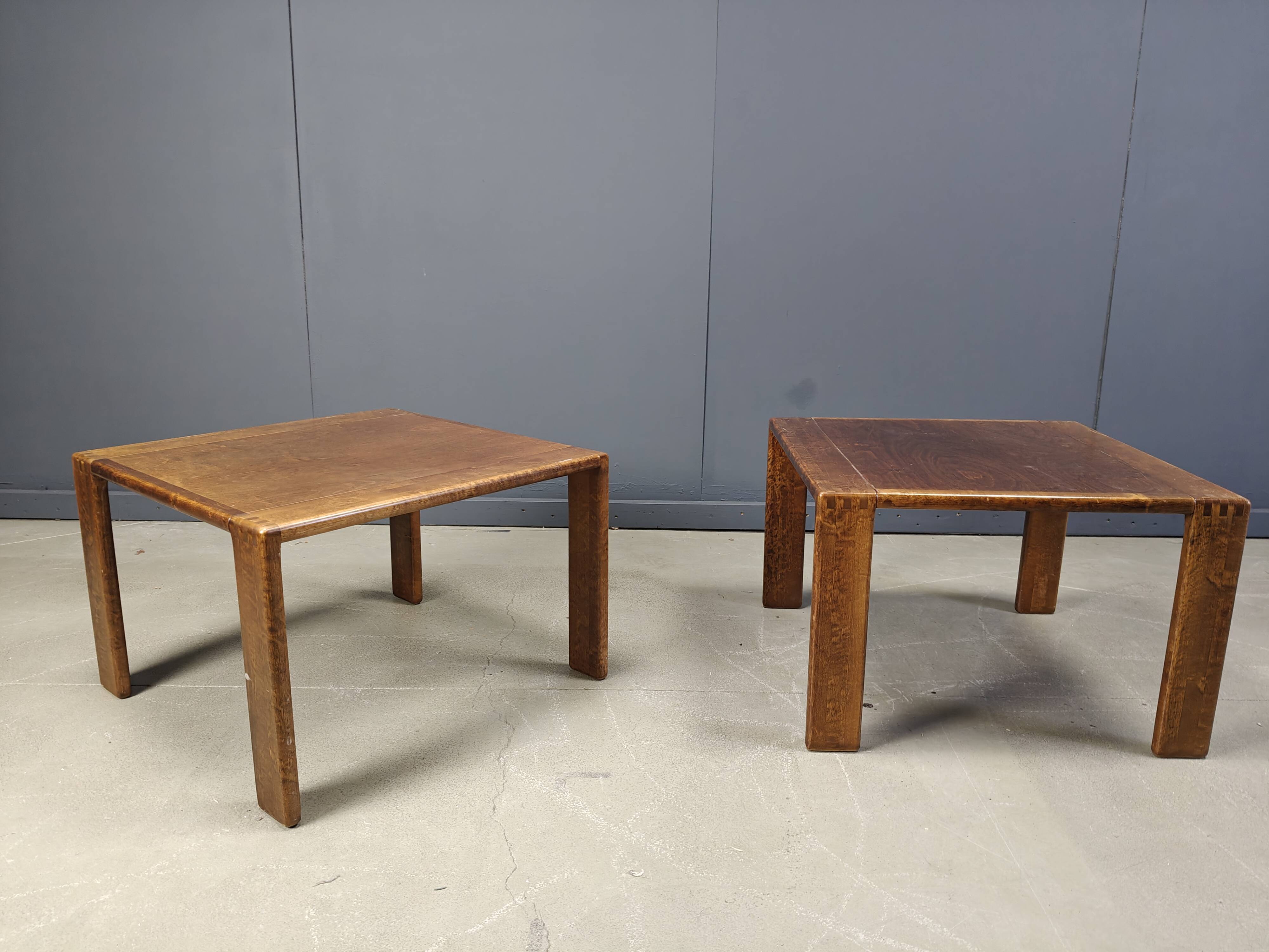 Paire de tables basses Bonanza par Asko, Finlande, 1960