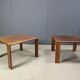 Paire de tables basses Bonanza par Asko, Finlande, 1960