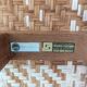 A vintage mid-century Danish Borge Mogensen 5272 rattan coffee table/bench