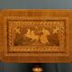 Table de salon en merisier et noyer, style Restauration – fin XIXe