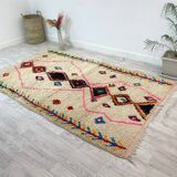 Handmade Moroccan Berber carpet 241x143 CM