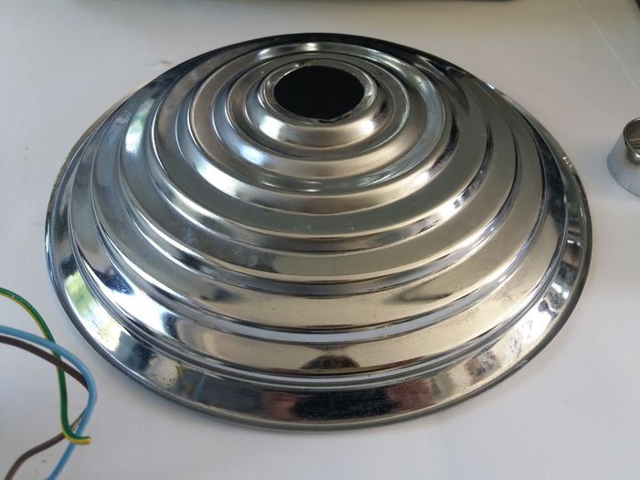 Pair of ceiling lights model 1369 by Studio Nizzoli Associati for Stilnovo